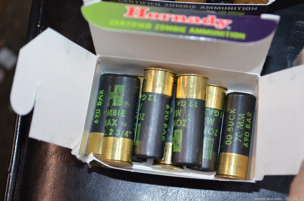 3 Boxes Hornady Zombie Max Ammunition ZombieMax 12 Gauge 00 Buck Z Shot -img-6