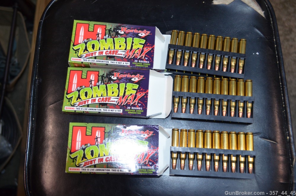 3 Boxes Hornady Zombie Max Ammunition ZombieMax 223 Remington 55 Grain REM -img-5