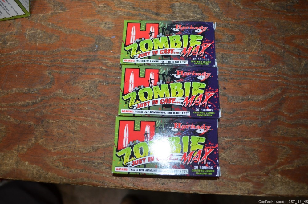 3 Boxes Hornady Zombie Max Ammunition ZombieMax 223 Remington 55 Grain REM -img-2