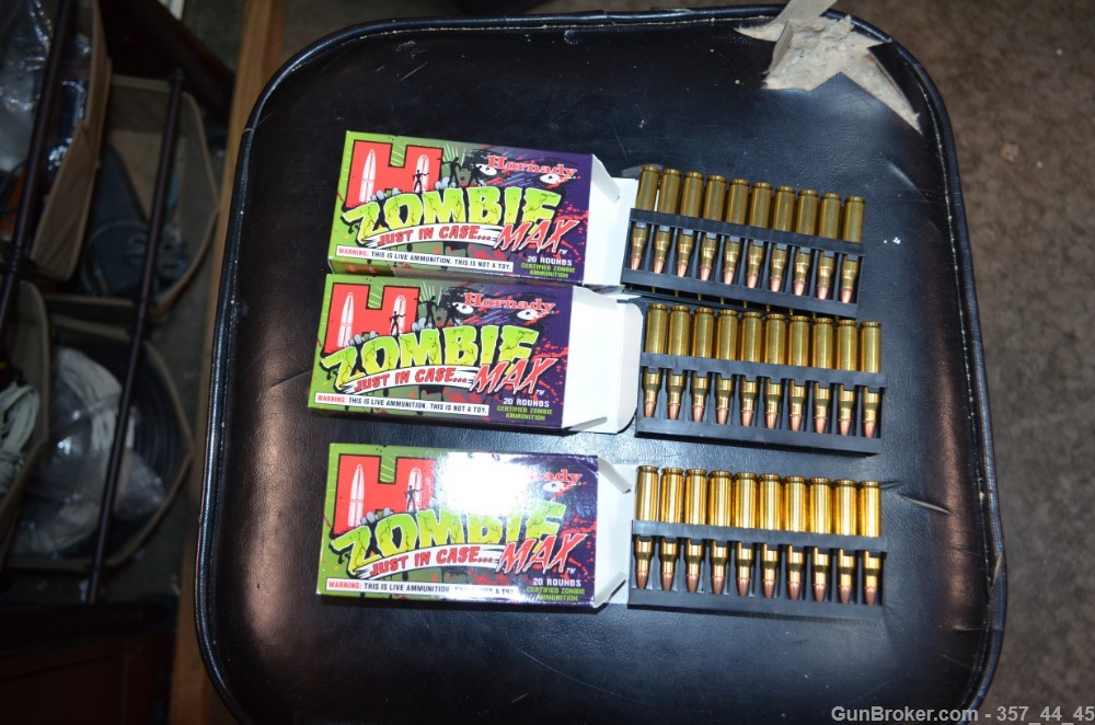 3 Boxes Hornady Zombie Max Ammunition ZombieMax 223 Remington 55 Grain REM -img-4