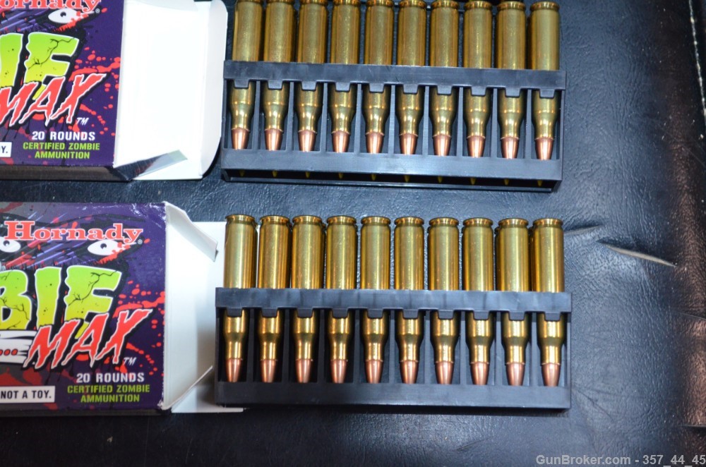 3 Boxes Hornady Zombie Max Ammunition ZombieMax 223 Remington 55 Grain REM -img-6