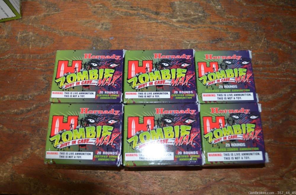 6 Boxes Hornady Zombie Max Ammunition ZombieMax 45 ACP 40 S&W 9MM Ammo 9 MM-img-4