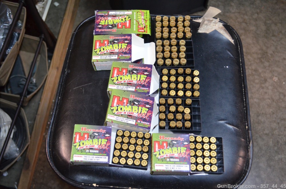 6 Boxes Hornady Zombie Max Ammunition ZombieMax 45 ACP 40 S&W 9MM Ammo 9 MM-img-9