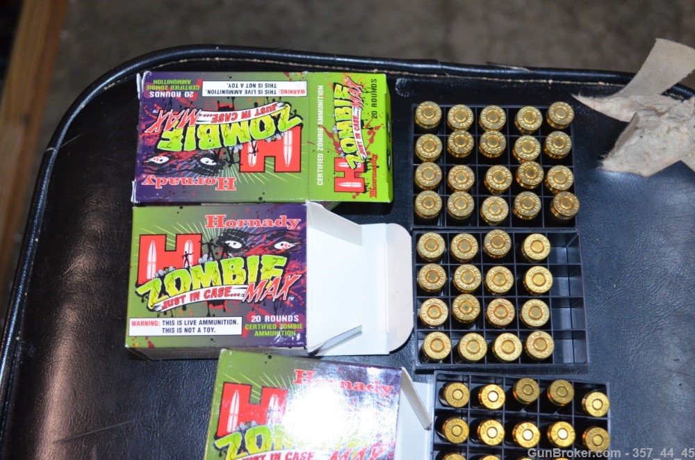 6 Boxes Hornady Zombie Max Ammunition ZombieMax 45 ACP 40 S&W 9MM Ammo 9 MM-img-5