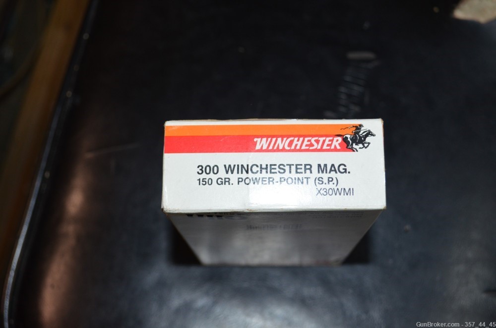 Orange White Super X Box Winchester 300 Win Mag Ammo .300 Ammunition X30WMI-img-1