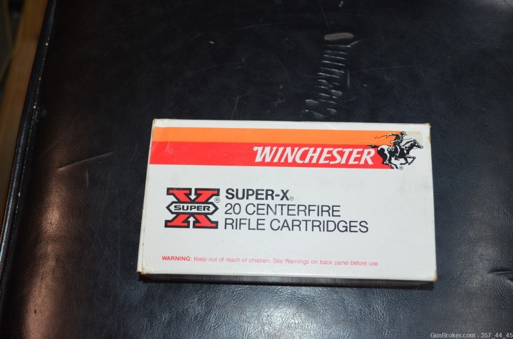 Orange White Super X Box Winchester 300 Win Mag Ammo .300 Ammunition X30WMI-img-0