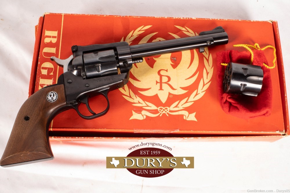 Ruger Single Six 22 LR w/ extra 22 MAG cylinder Durys # 18151-img-0