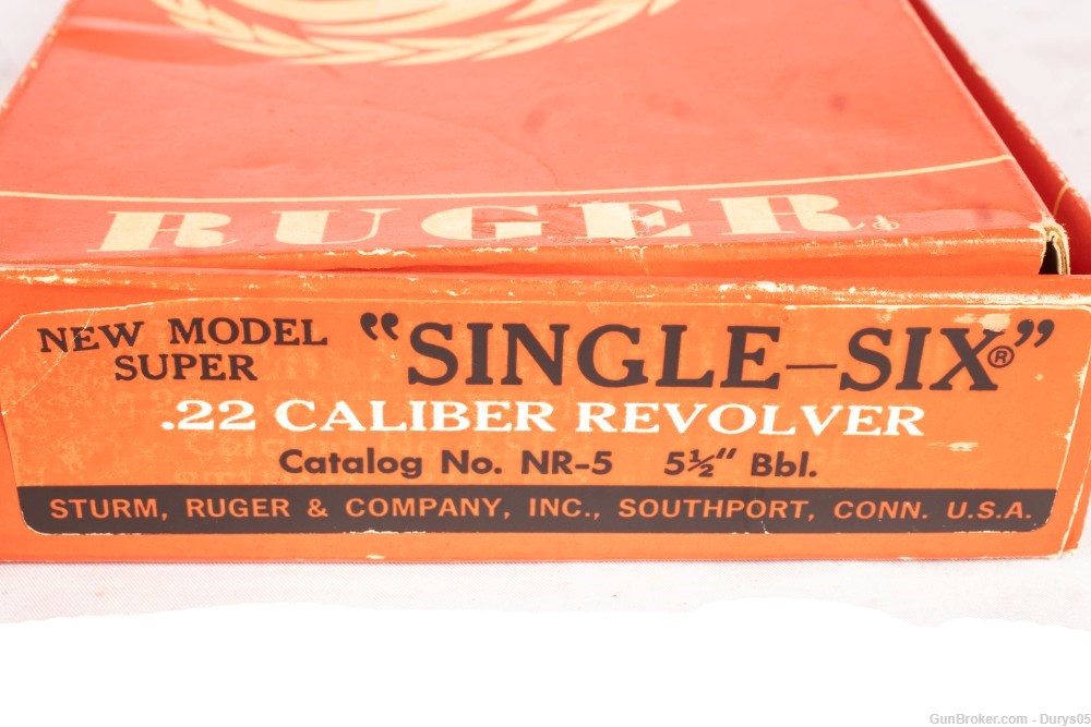 Ruger Single Six 22 LR w/ extra 22 MAG cylinder Durys # 18151-img-2