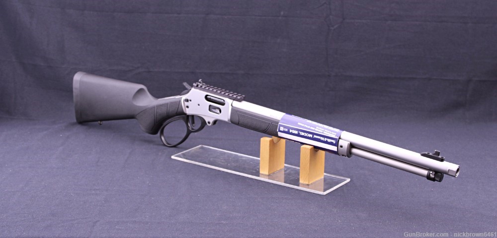SMITH & WESSON 1854 .44 MAGNUM 19" THREADED STAINLESS 13812-img-2