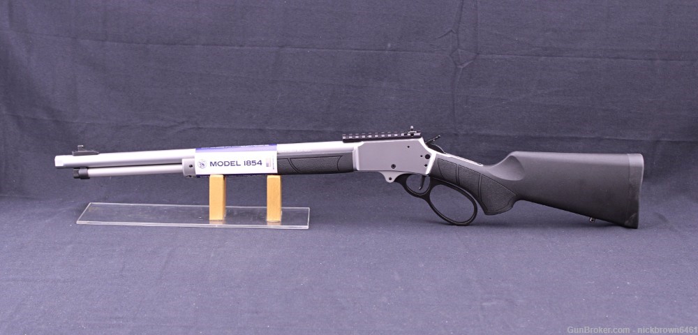 SMITH & WESSON 1854 .44 MAGNUM 19" THREADED STAINLESS 13812-img-4