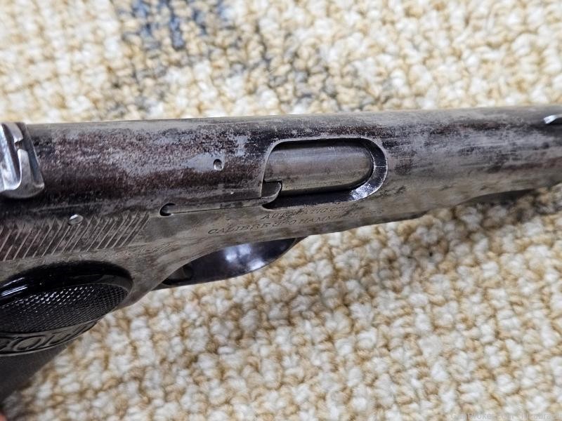 1913 Colt Model 1908 Pocket Hammerless Pistol NYPD Mark .380 ACP Semi-Auto-img-6