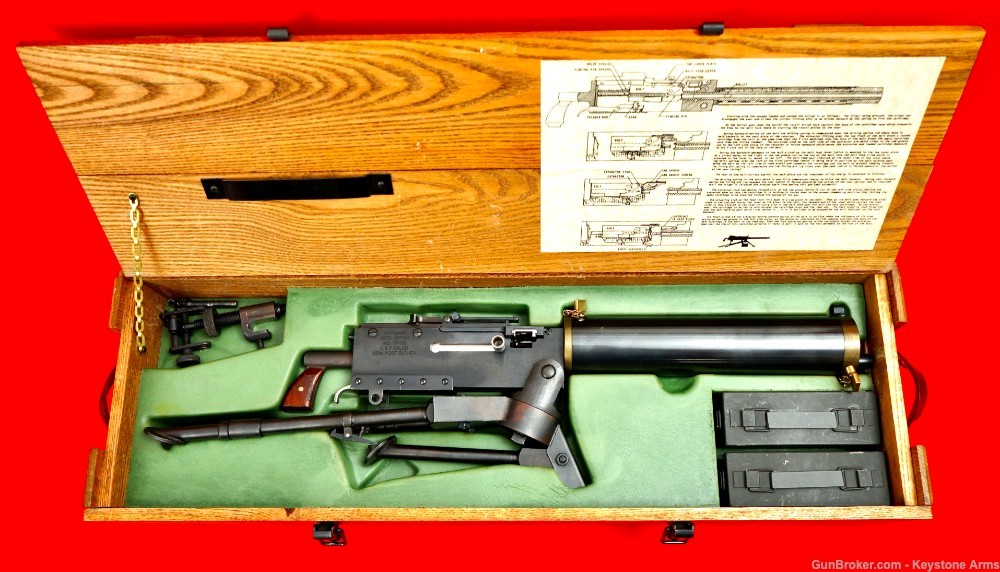 Ultra Rare Tippmann Arms 1917A1 Miniature .22LR w/ Crate Holy Grail-img-2