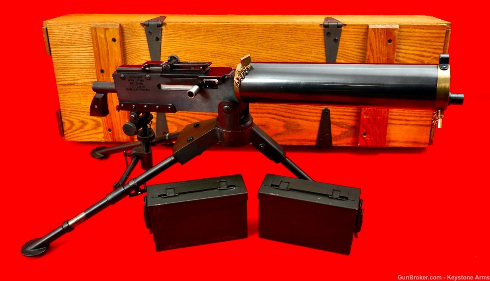 Ultra Rare Tippmann Arms 1917A1 Miniature .22LR w/ Crate Holy Grail-img-16