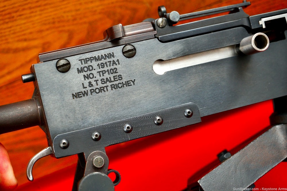 Ultra Rare Tippmann Arms 1917A1 Miniature .22LR w/ Crate Holy Grail-img-11