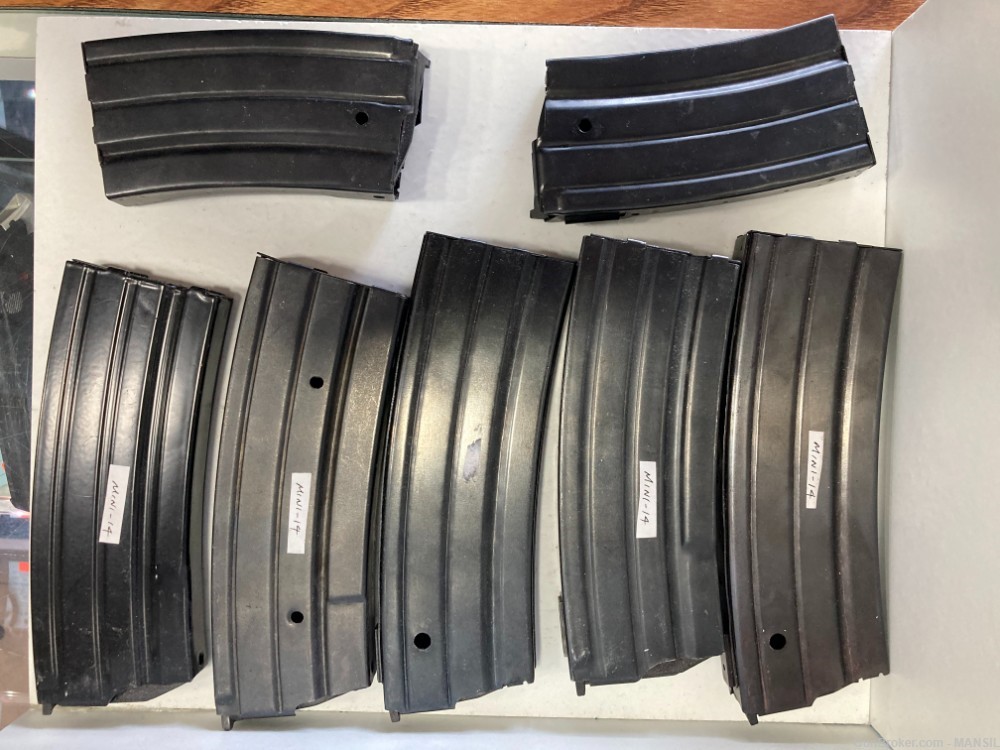 RUGER MINI-14 MAGAZINES LOT OF SEVEN-img-1