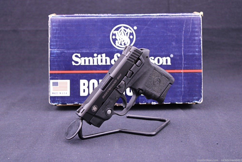 SMITH & WESSON BODYGUARD 380 BG380 CRIMSON TRACE LASER FACTORY BOX .380ACP-img-2