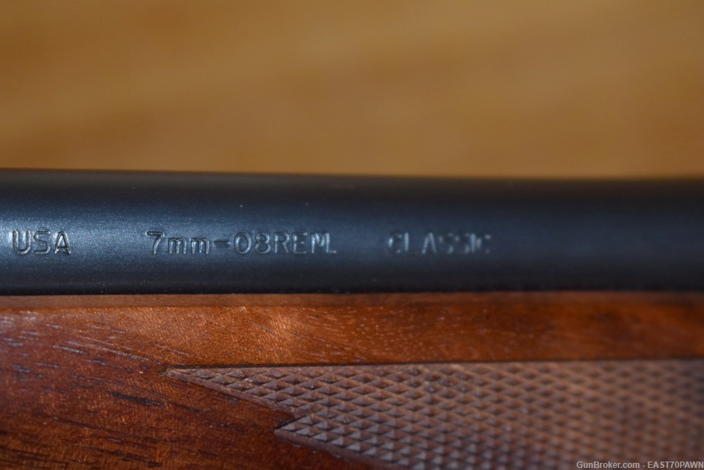 RARE Kimber 84M Classic 7MM-08 REM 22" Bolt-Action Rifle 95%-img-11