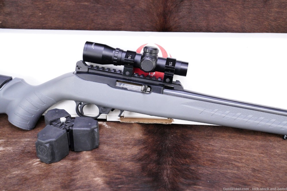 Ruger Collector Series 21125 10/22 .22 LR 18.5” Semi Auto Rifle & Box 2015-img-4