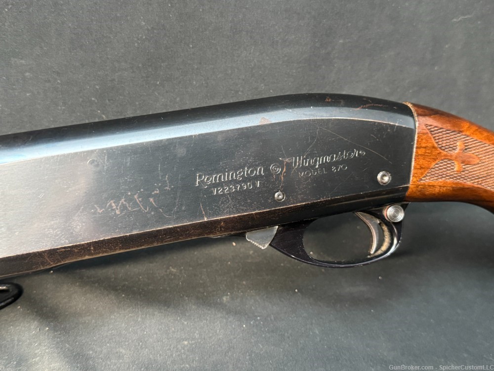 Remington 870 Wingmaster 12ga Pump - 20" Rifled BBL-img-4