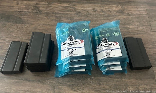 Springfield M1A 20rd Magazine Lot of 12-img-0