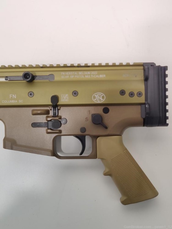 FNH Scar-15P Baby Scar Pistol FDE-img-2