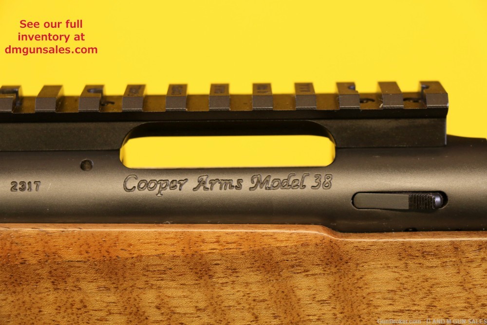 COOPER MONTANA MODEL 38 .20 VARTARG SPECIAL ORDER XXX THUMBHOLE STOCK-img-27