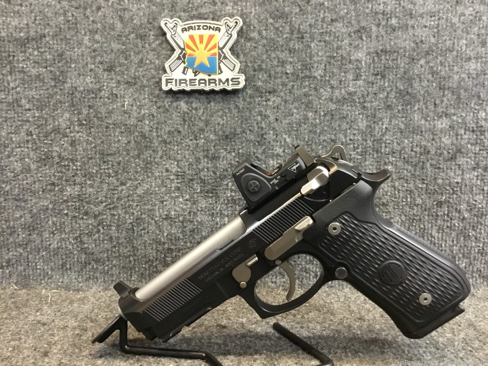 Beretta 92G Elite LTT Pistol 9MM w/ Box, 3x18r Mags, RMR (See Details)-img-1