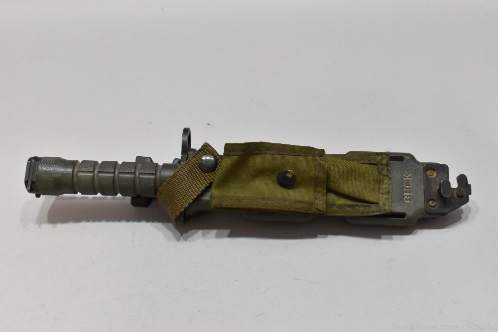 Commercial Buck 188 M9 Knife Bayonet W Sheath 1996 Date Coded Phrobis-img-13