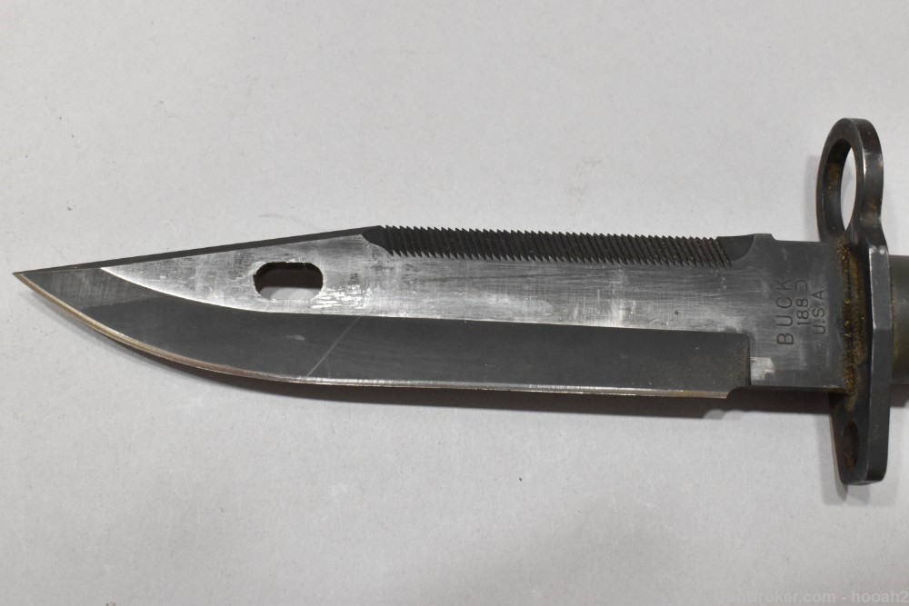 Commercial Buck 188 M9 Knife Bayonet W Sheath 1996 Date Coded Phrobis-img-5