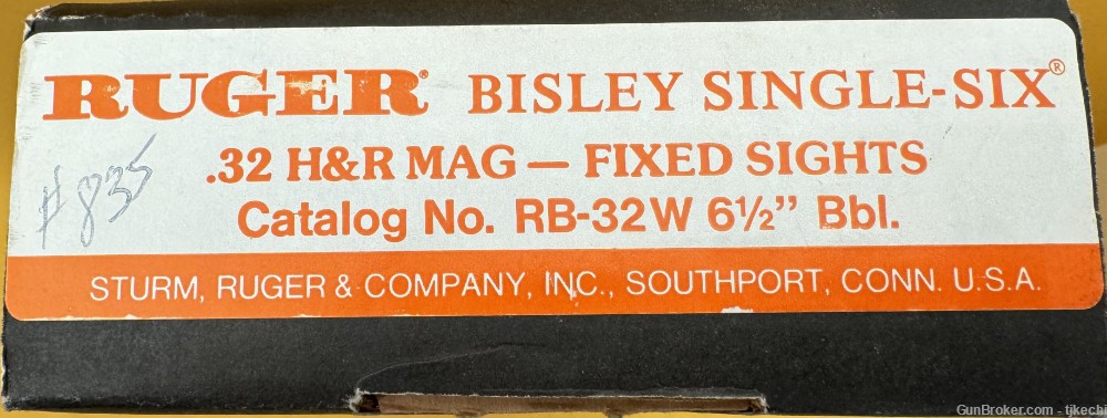 Ruger New Model Bisley Single Six, 32 H&R mag, 6.5 inch barrel -img-14