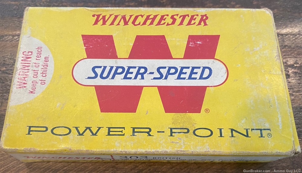 Winchester Super Speed .303 British ammunition -img-0