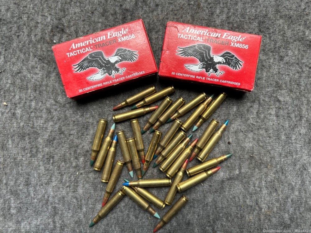 70 Rounds-5.56 NATO Tracer & Specialty Ammo Assortment-Nice AR15 Lot-img-0