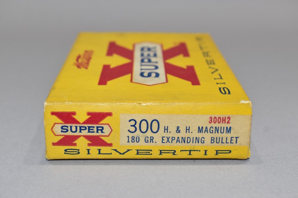 Box 19 Rds Western Super X 300 H&H Magnum Holland Silvertip 180 G -img-4