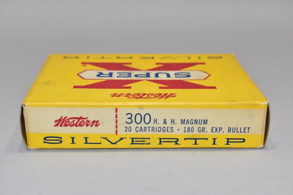 Box 19 Rds Western Super X 300 H&H Magnum Holland Silvertip 180 G -img-5