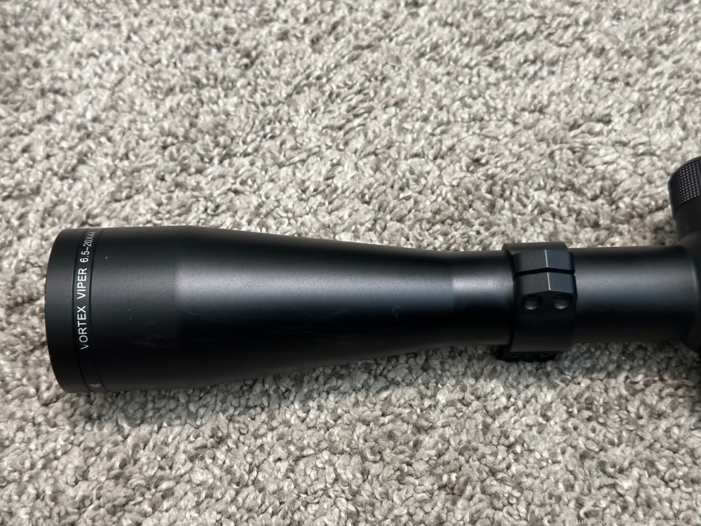 Vortex Viper 6.5-20x44mm riflescope 30mm tube PA Mil dot SFP 1/4” click-img-8
