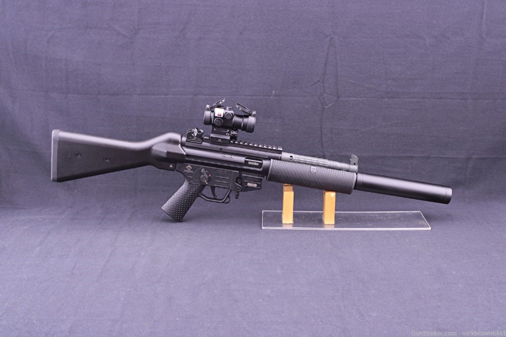 GSG 522-SD MP5SD CLONE .22LR 16"BBL AT3 RED DOT AND LASER 22 RD MAG 2506-img-3