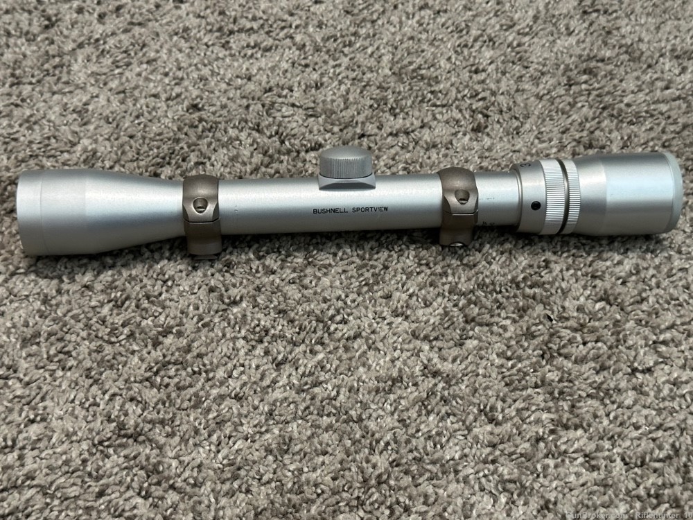 Bushnell Sportview 3-9x32mm riflescope Silver SS 1” tube duplex nice-img-0