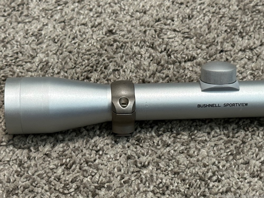 Bushnell Sportview 3-9x32mm riflescope Silver SS 1” tube duplex nice-img-2