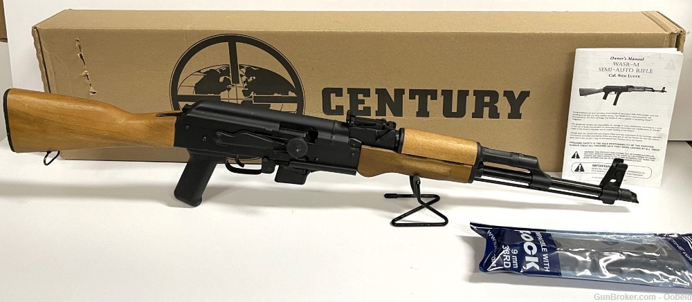 Century Arms WASR-M 9mm Rifle 33rd Mag AK Romania-img-0