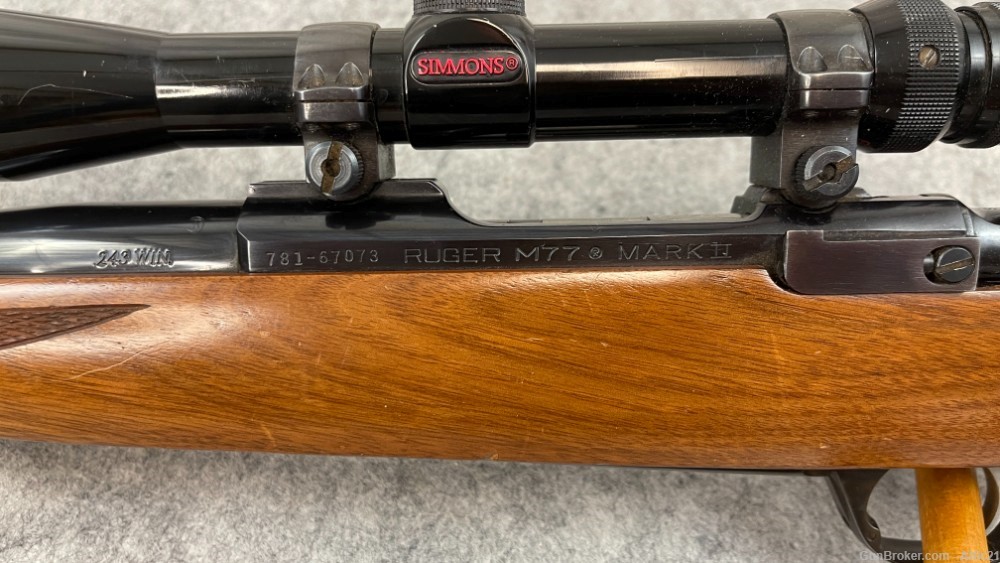 Ruger M77 Mark II .243Win With Scope-img-19