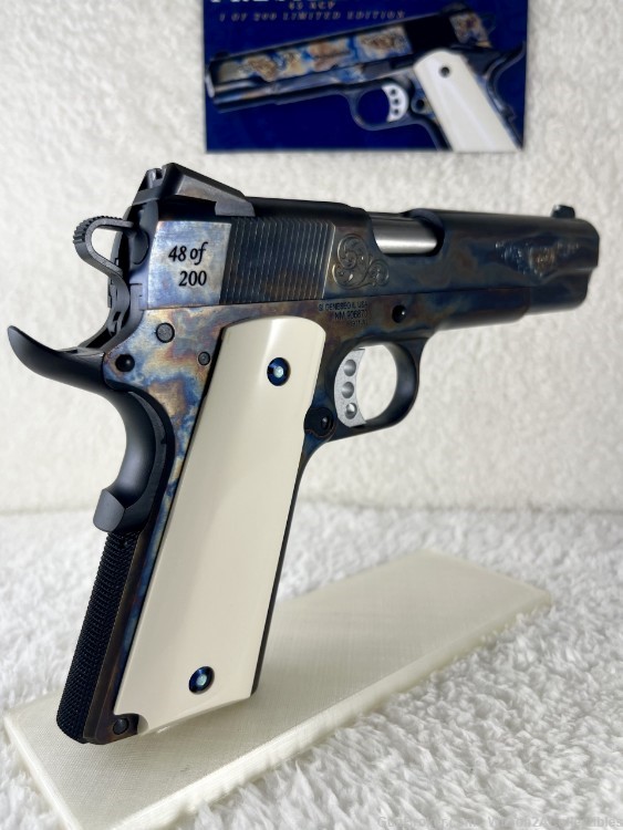 STUNNING! CASE HARDENED Custom/Collectible SPRINGFIELD 1911 'Presidential'-img-1
