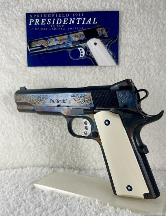 STUNNING! CASE HARDENED Custom/Collectible SPRINGFIELD 1911 'Presidential'-img-4