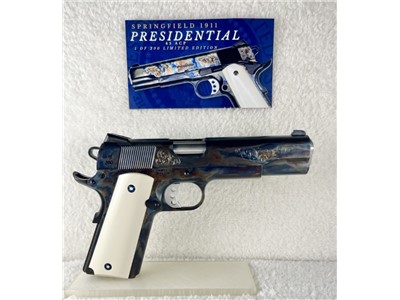 STUNNING! CASE HARDENED Custom/Collectible SPRINGFIELD 1911 'Presidential'