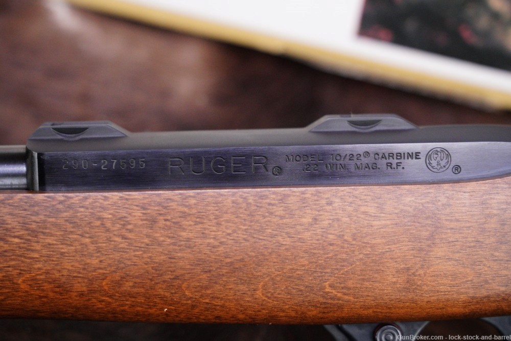 Ruger 10/22 Magnum 02901 .22 WMR 18 1/2” Semi Automatic Rifle & Box 2002-img-17