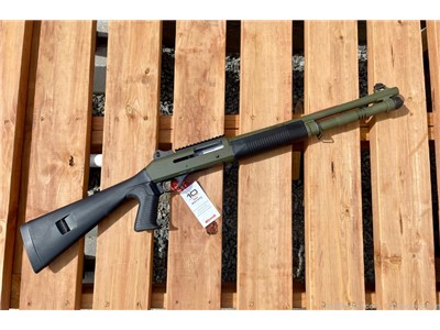 Benelli M4 Tactical Shotgun Pistol Grip, 18.5" ODG Green NEW NIB No reserve
