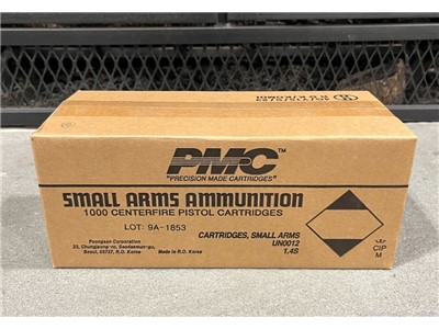 PMC 9mm 1,000 Rounds 115 gr FMJ