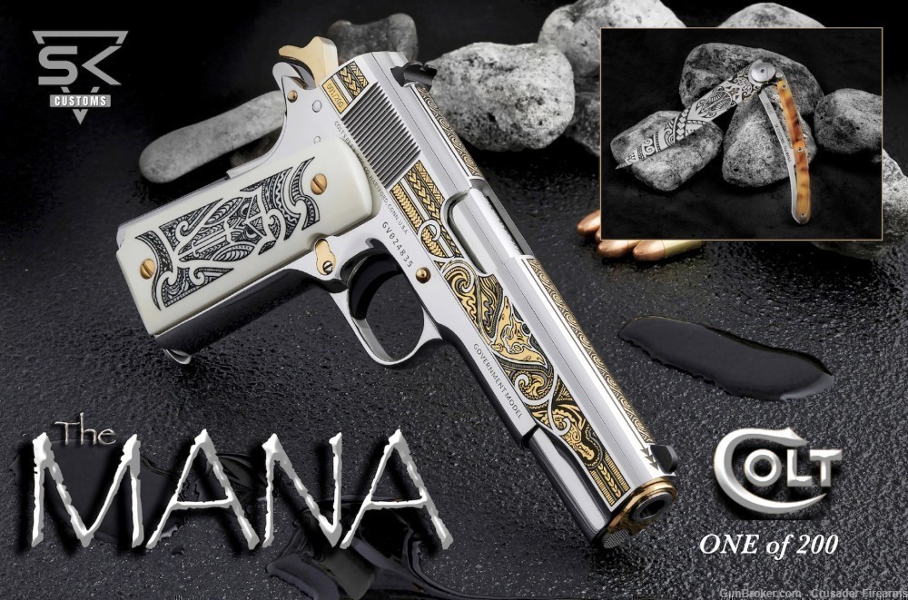Colt 1911 Classic Limited Edition MANA 1 of 200 Made .38 Super by SK Arm-img-0