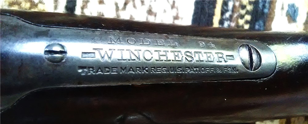 1894 Winchester SRC SADDLE RING CARBINE .30 - 1921-img-9