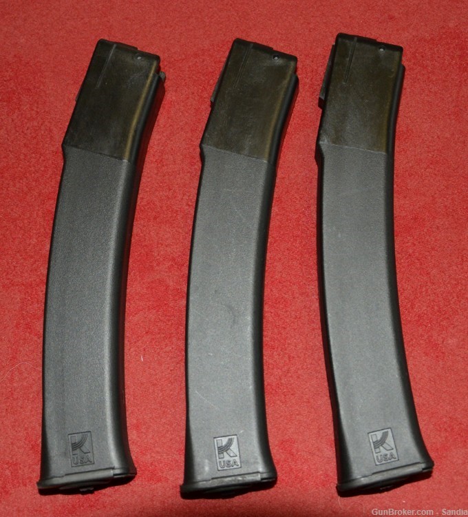Kalashnikov USA KP9 KR9 30rd magazines lot of three-img-0