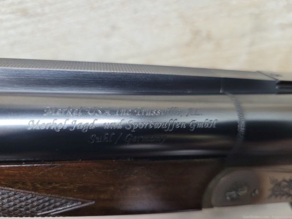 Used Merkel Safari SxS Rifle 140AE 500 Nitro Express Great Condition!-img-23